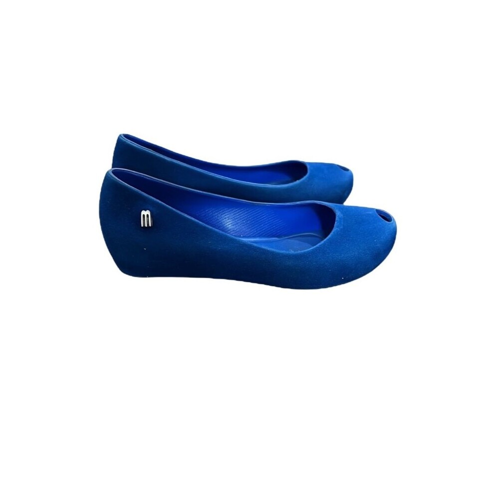 Melissa Girl’s Blue Flats Size 12